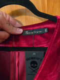 Gently Used Gowntown Red Velvet Wiggle Dress