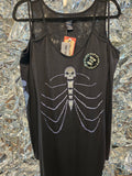Gently Used Glow in the Dark Skelton Maxi