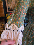 Vintage 70s Bicentennial Dress and Bonnet