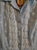 Vintage Volup Pastel Blue Shirt Dress