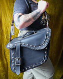 Unforgiven Upcycled Motorcycle Bag Purse