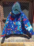 Unforgiven Upcycled Superman Blanket Hoodie