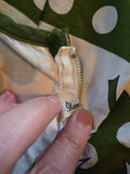 Vintage 50s green and white clover and ladybug dress