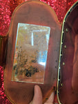 Vintage Vinyl and Aluminum Box Bag