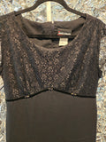 Vintage 1990s Black Just Choon Formal Dress