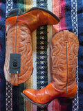 Vintage 80s Eel Durango Cowboy Boots Men's 8.5