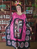 Gently Used Pink Tiki Kaftan