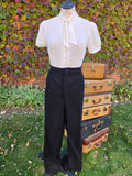 Antique 30s Wool Tuxedo Jacket with Tails and Pants