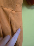 Vintage 60s Orange Wool Dress