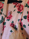 Gently Used Vixen Vanity Fair pink rose dress