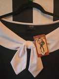 Gently Used Steady Clothing black long sleeve sailor top