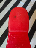 Odd Bettie Vintage Giant Oversized Red Clown Shoes