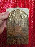 Vintage Whiting and Davis Gold Mesh Purse