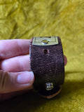 Unforgiven Upcycled Austin Leather Belt Cuff