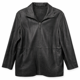 Vintage 90s London Fog Black Leather Jacket