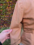 Vintage 40s Tailored Brown Suit Jacket