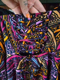 Gently Used Diyanu African print strapless dress