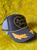 Red's Retro Silver Ace of Spades Trucker Hat Chain