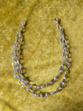 Red's Retro Silver Two Tier Trucker Hat Chain