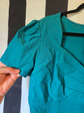 Gently Used Pinup Couture Erin wiggle dress in Jade