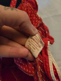 Vintage 50s Ganter of California red swimsuit