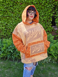 Unforgiven Upcycled Schlitz Blanket Hoodie