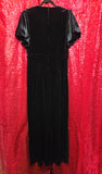 Gently Used Black Velvet Jumpsuit