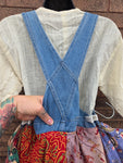 Unforgiven Size MD Overall Scarf Dress