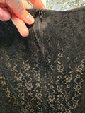 Vintage 1990s Black Just Choon Formal Dress