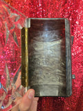 Vintage Grey Lucite Purse