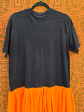 Unforgiven Upcycled Kiss Halloween Tshirt Dress