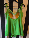 Vintage 60s Cole of California Green Swimsuit