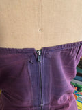 Vintage 50s Purple Tulip Top Jantzen Swim Suit