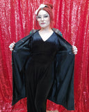 Vintage 50s Reversible Rainbow Striped Over Coat