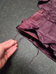 Vintage Burgundy Victorian Set