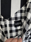 Anita Cruz Collectif Black Gingham Dress