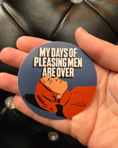 Unforgiven Grey Gardens Sticker