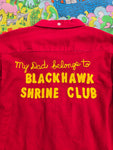 Vintage Black Hawk Button Up