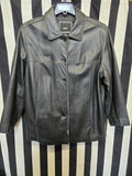 Black Radish Vintage 90s Mossimo Leather Jacket