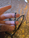 Vintage 60s Rootbeer Bakelite Brown necklace