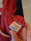 Vintage 50s Ganter of California red swimsuit