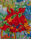Vintage Kole Kole Hawaiian Toddler Dress