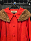 2X Vintage AS IS Lilli Ann Red Coat