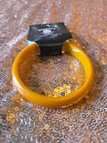 Vintage 60 Butterscotch Yellow Bakelite Bangle