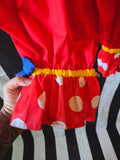 Odd Betties Vintage Red Polka Dot & Ruffle Clown Set