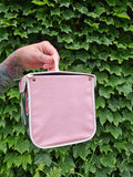 Vintage 50s Pink Kids Mini Travel Case Handbag