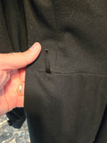 Vintage Masonic Knights Templar Black Frock Coat