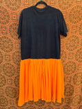 Unforgiven Upcycled Kiss Halloween Tshirt Dress