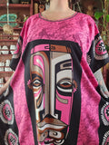 Gently Used Pink Tiki Kaftan