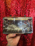 Vintage Grey Lucite Purse
